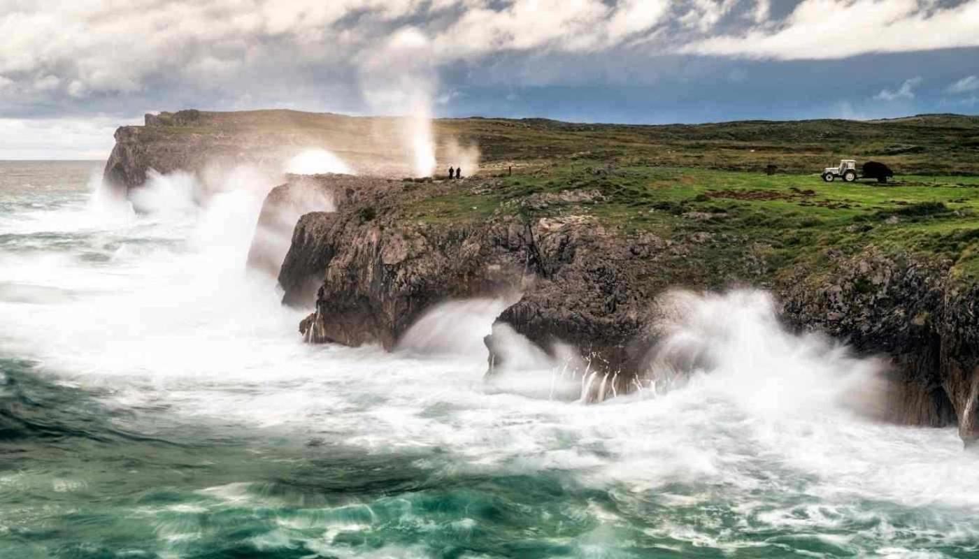 Casa La Aldea De Guadamia Villa Llames de Pría Dış mekan fotoğraf