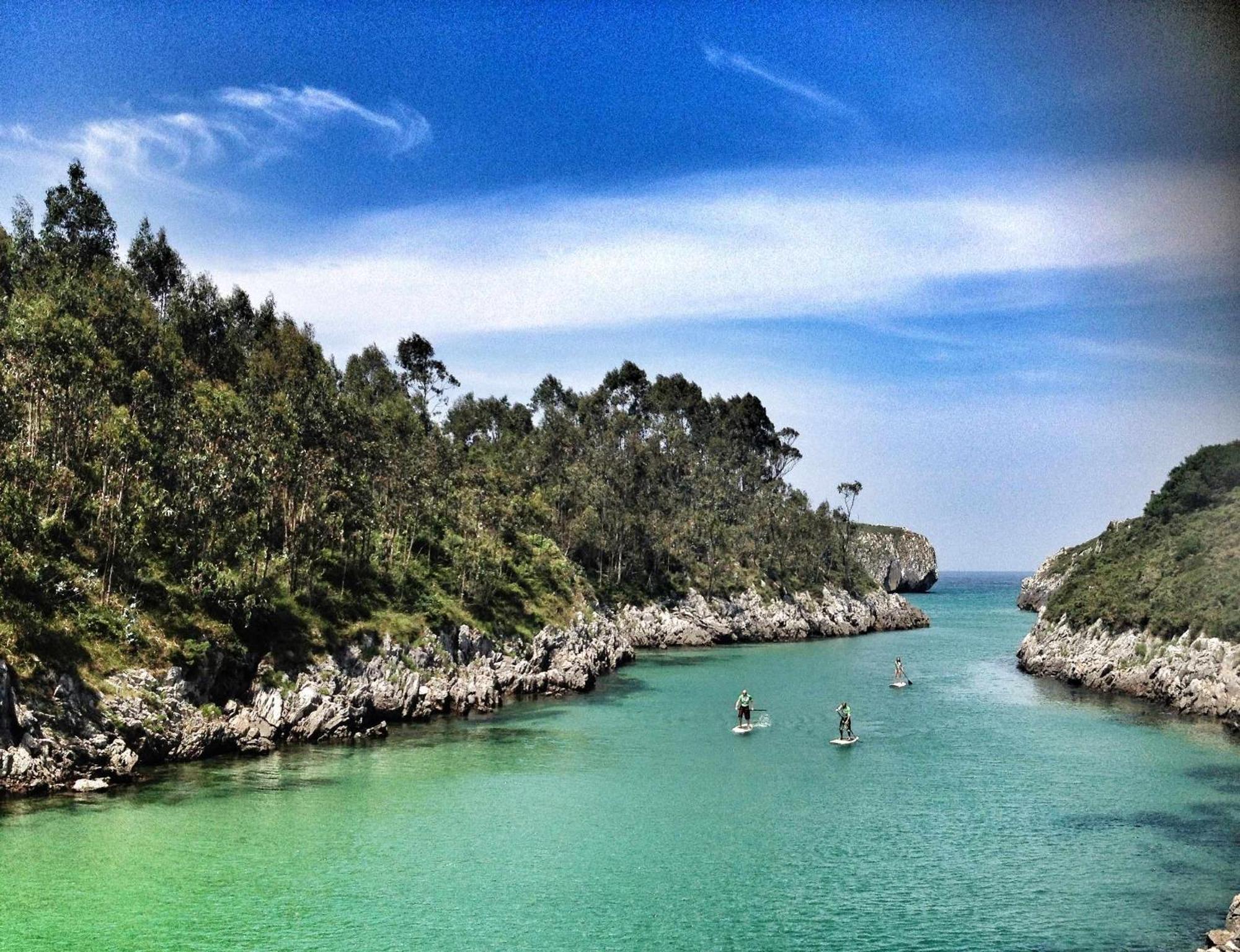 Casa La Aldea De Guadamia Villa Llames de Pría Dış mekan fotoğraf
